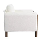 Chester Modern Indoor Oversized Teddy Fabric Upholstered Club Chair