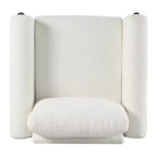 Chester Modern Indoor Oversized Teddy Fabric Upholstered Club Chair