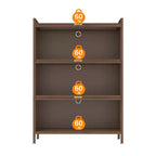 Metal Flip-Door Cabinet, Ample Storage, for Bedroom, Office, Living Room, Hallway, Entryway