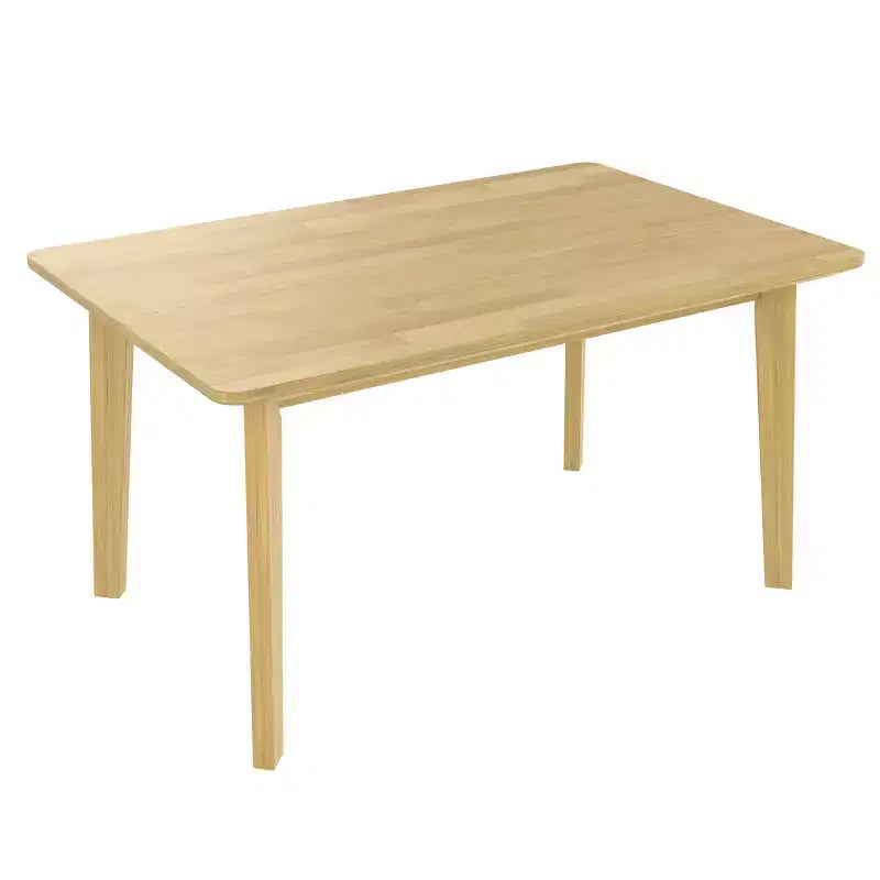 Mesa de comedor de madera rústica Crawford Farmhouse de 47 pulgadas
