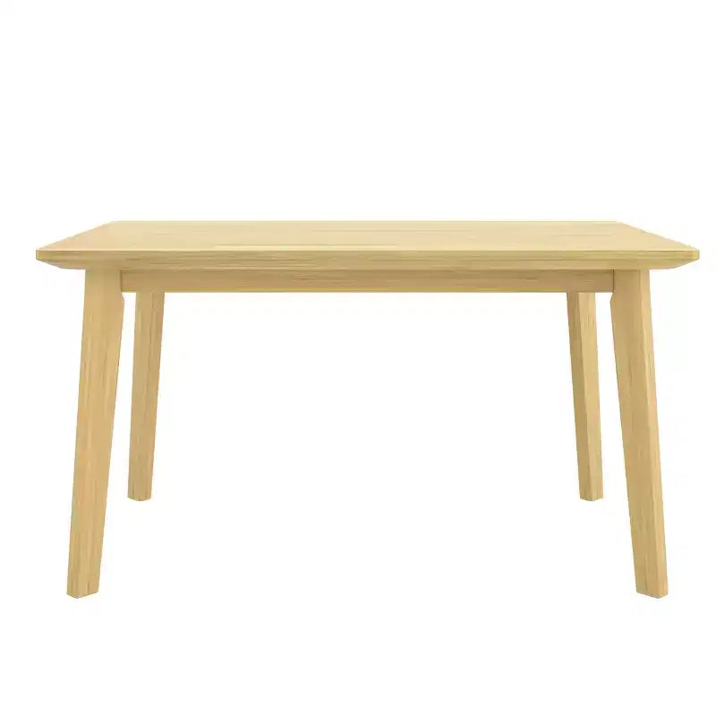Mesa de comedor de madera rústica Crawford Farmhouse de 47 pulgadas