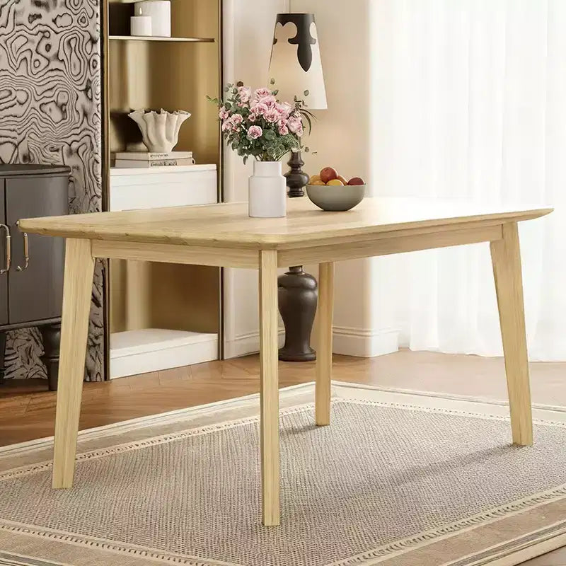 Crawford Rustic Farmhouse Wood 47 Dining Table