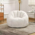 Bean Bag Chair, Bean Bag Sofa Chair with Armrests Stuffed High-Density Foam, Lazy Sofa Comfy Chairs BeanBag Chair for Adults in Living Room