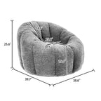Bean Bag Chair, Bean Bag Sofa Chair with Armrests Stuffed High-Density Foam, Lazy Sofa Comfy Chairs BeanBag Chair for Adults in Living Room