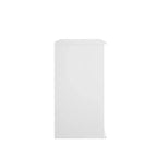 Kitchen Storage Cabinet with Double Doors, Adjustable Shelves, Modern White Sideboard Buffet for Dining Room or Living Room, Anti-Tip Kit