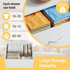 3-Drawer Nightstand Storage Cabinet with Metal Frame & Waterproof Wood Top, Anti-Tip, Adjustable Feet