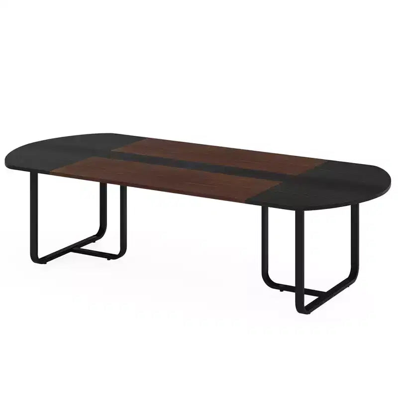 Lantine 70.86 Modern Oval Executive Computer Desk