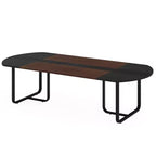 Lantine 70.86 Modern Oval Executive Computer Desk