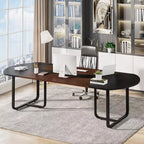 70.86 Modern Oval Executive Computer Desk