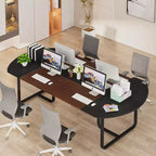 70.86 Modern Oval Executive Computer Desk