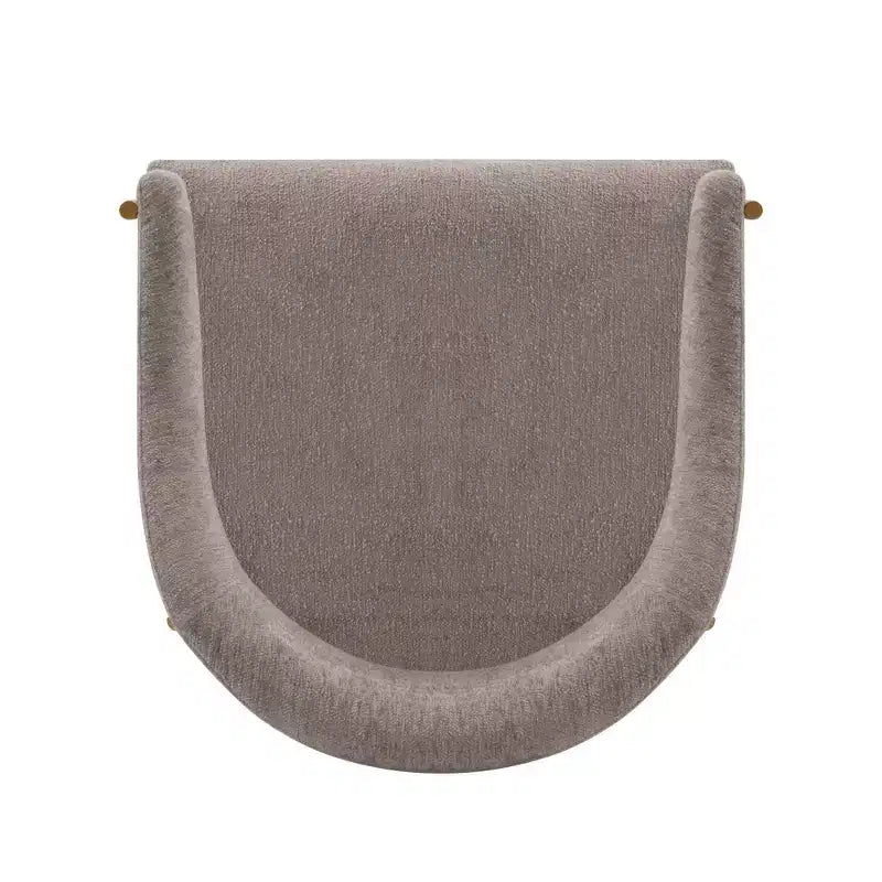 Lia Modern Boucle Upholstered Dining Armchair