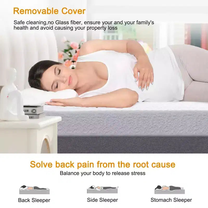12 Inch Gel memory foam mattress