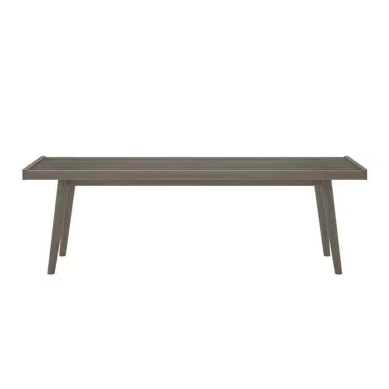 Entryway Bench, Solid Wood End of Bed Bench for Bedroom, Hallway, Porch, 56.25