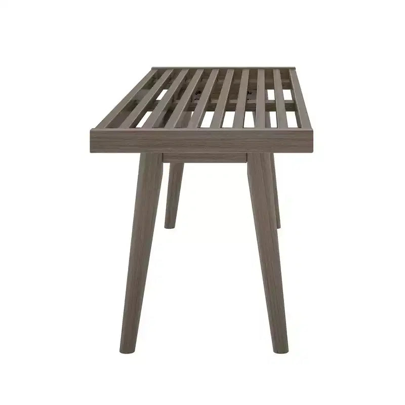 Entryway Bench, Solid Wood End of Bed Bench for Bedroom, Hallway, Porch, 56.25