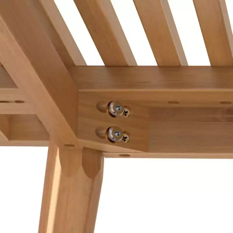 Entryway Bench, Solid Wood End of Bed Bench for Bedroom, Hallway, Porch, 56.25