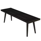 Entryway Bench, Solid Wood End of Bed Bench for Bedroom, Hallway, Porch, 56.25