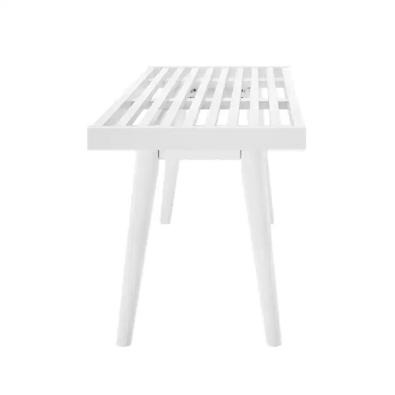 Entryway Bench, Solid Wood End of Bed Bench for Bedroom, Hallway, Porch, 56.25