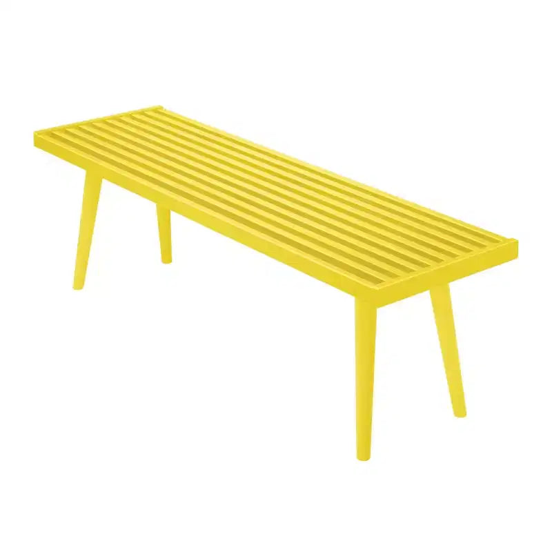Entryway Bench, Solid Wood End of Bed Bench for Bedroom, Hallway, Porch, 56.25
